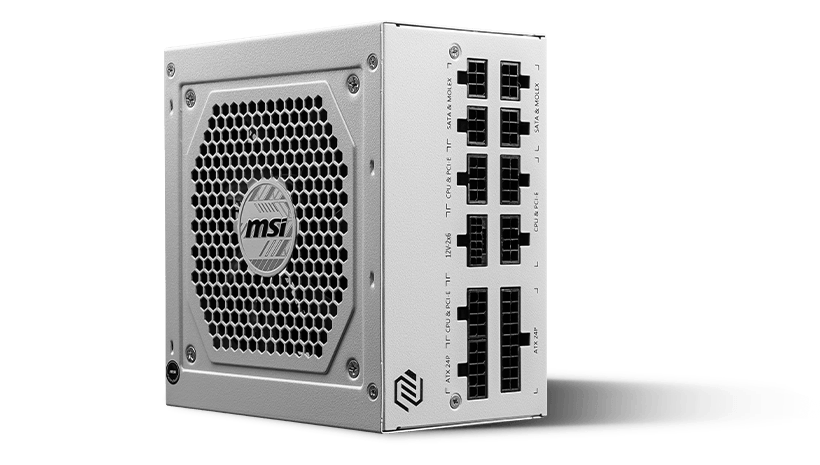 MAG A850GL PCIE5 WHITE | Power Supply | Overflow With Power