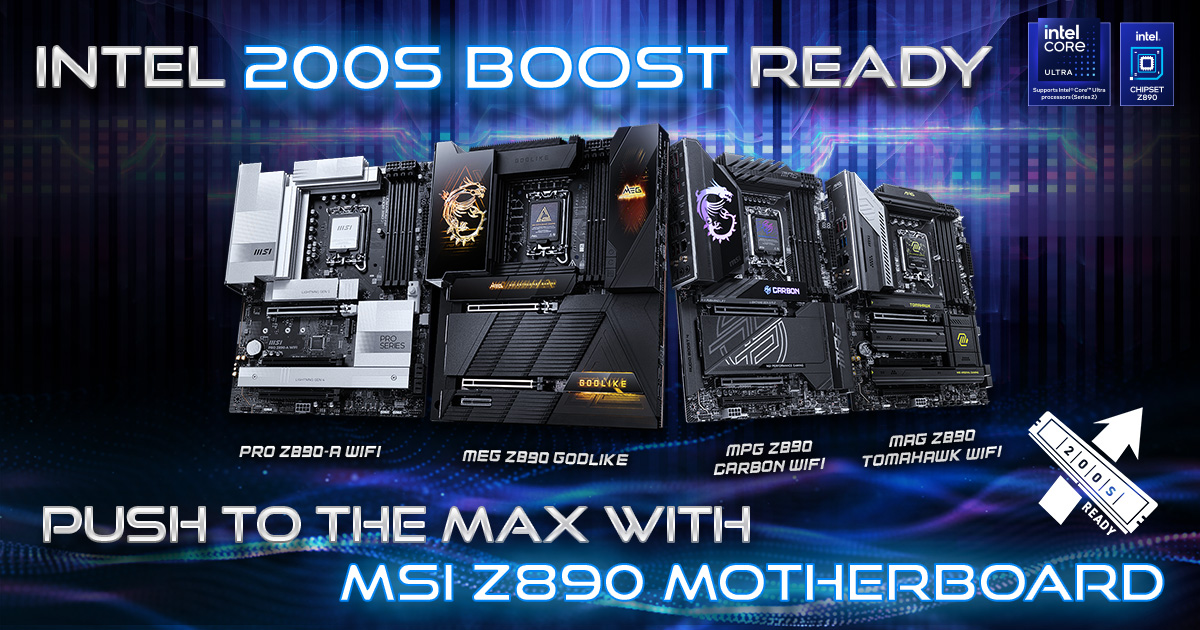 Performance Unleashed: MSI Z890 Motherboards Fully Support Intel