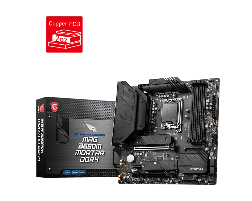 MAG B660M MORTAR DDR4