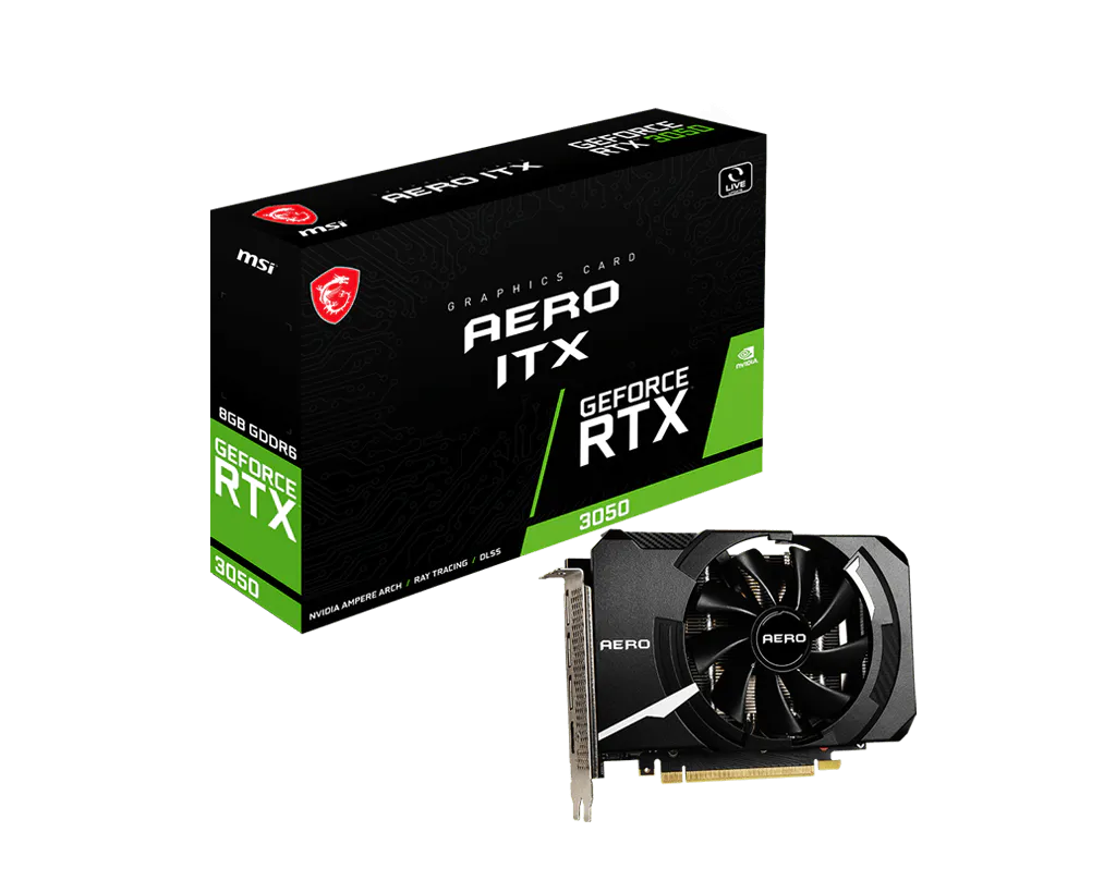 GeForce RTX 3050 AERO ITX 8G| Graphics Card | MSI Global
