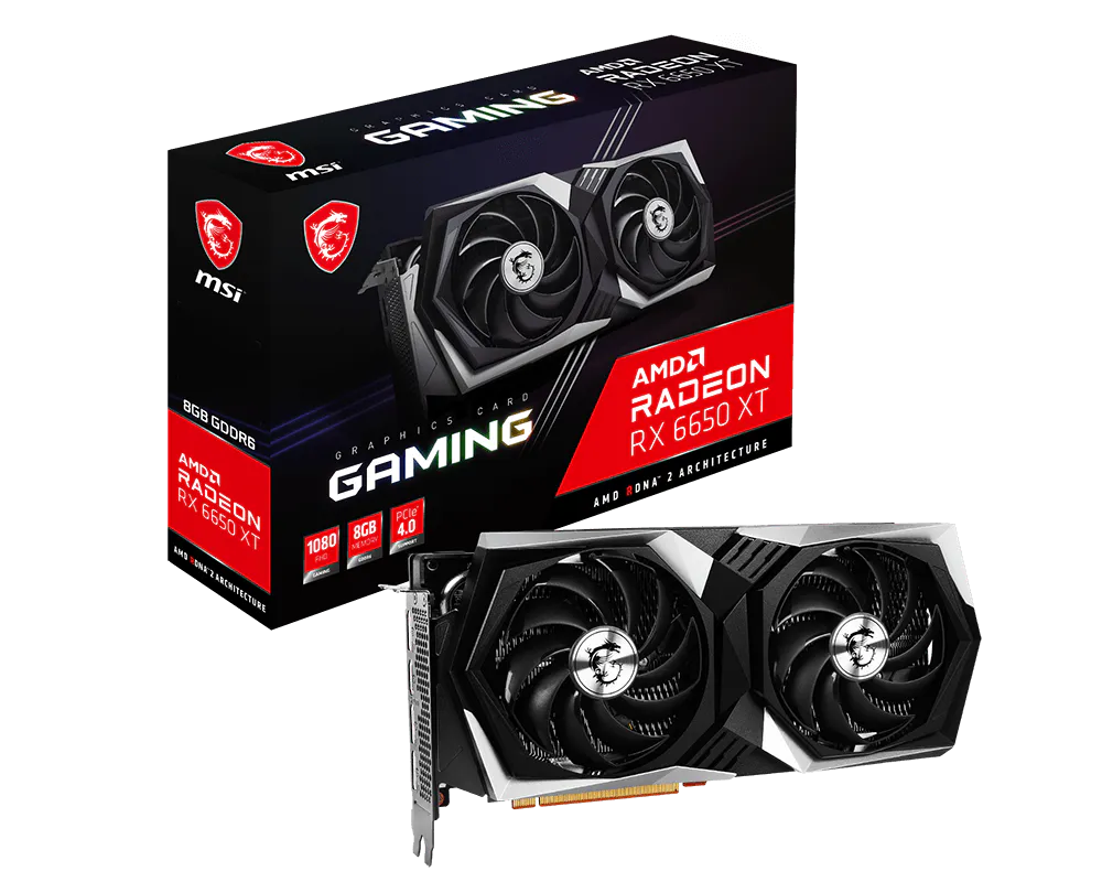 MSI Radeon RX 6650 XT GAMING 8G