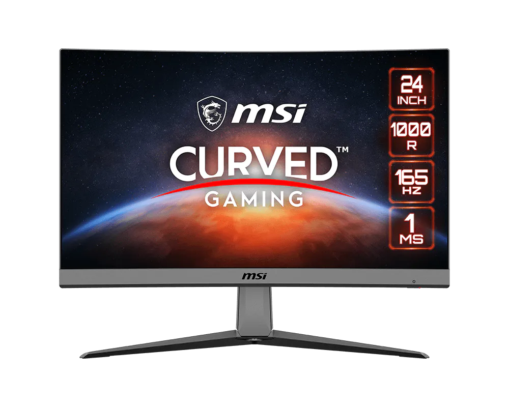 MSI MAG ARTYMIS 242C Curved Gaming Monitor - 24 Inch, 16:9 FHD
