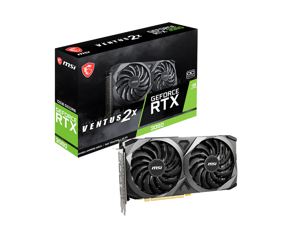 Specification GeForce RTX™ 3060 VENTUS 2X 12G OC | MSI USA