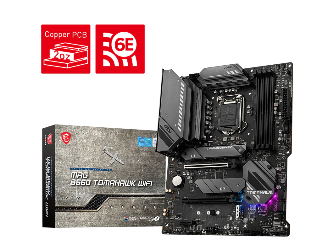 Specification MAG B560 TOMAHAWK WIFI | MSI USA
