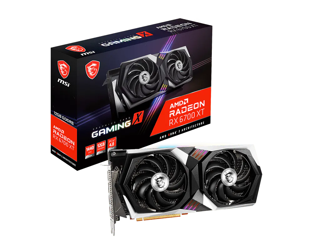 MSI Brasil - MSI Radeon RX 6700 XT GAMING X 12G