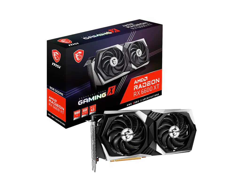 MSI Radeon RX 6600 XT GAMING X 8G