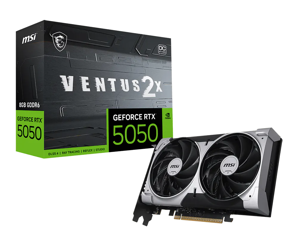 MSI GeForce RTX™ 5050 8G VENTUS 2X OC
