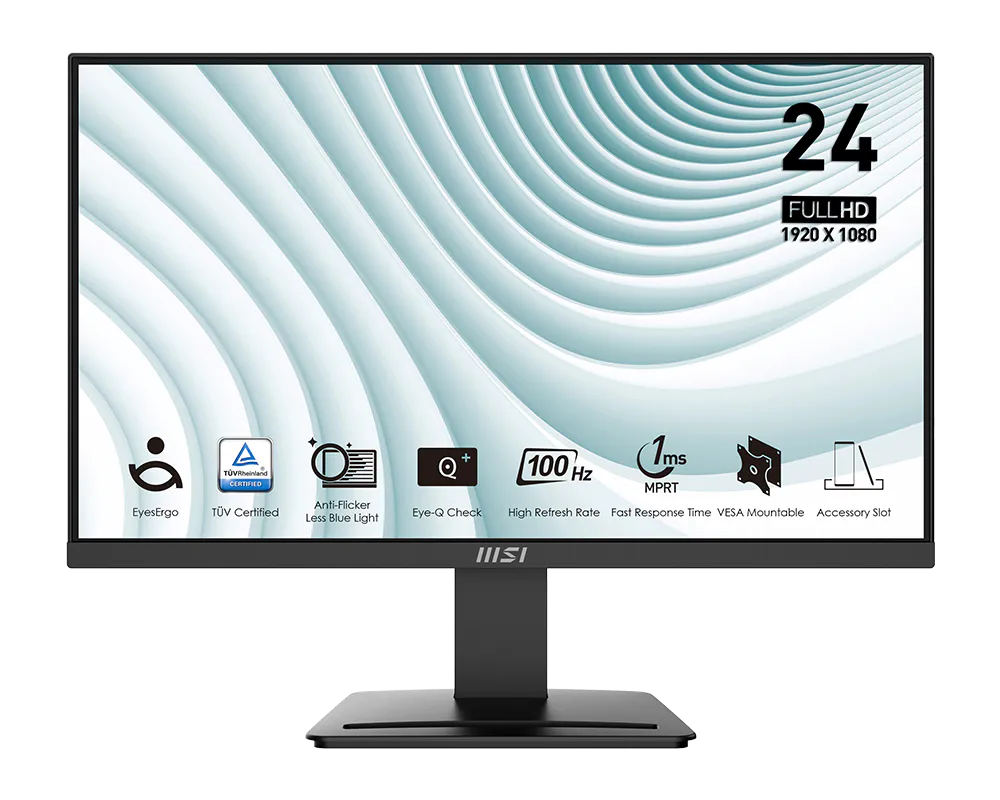 PRO MP2412 | 100Hz Professional Business Monitor 23.8 inch | MSI
