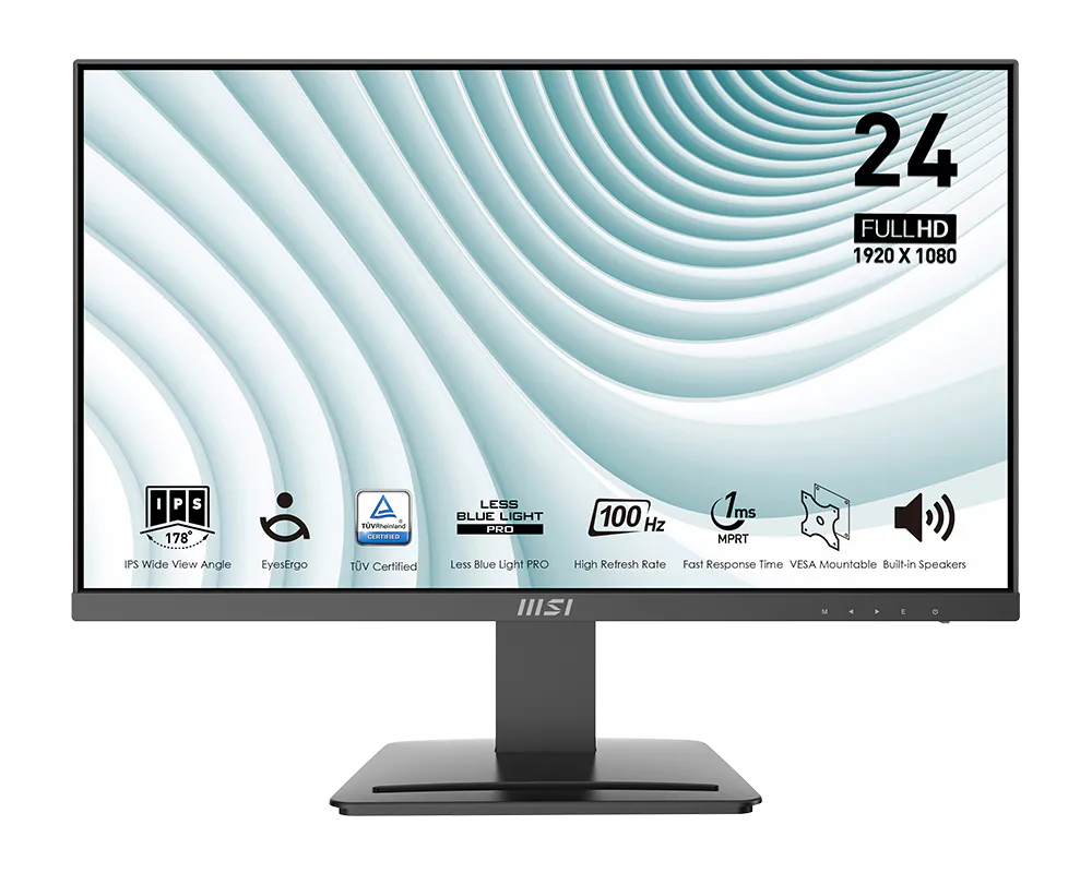 PRO MP243X | Professional Business Monitor 23.8 inch | MSI