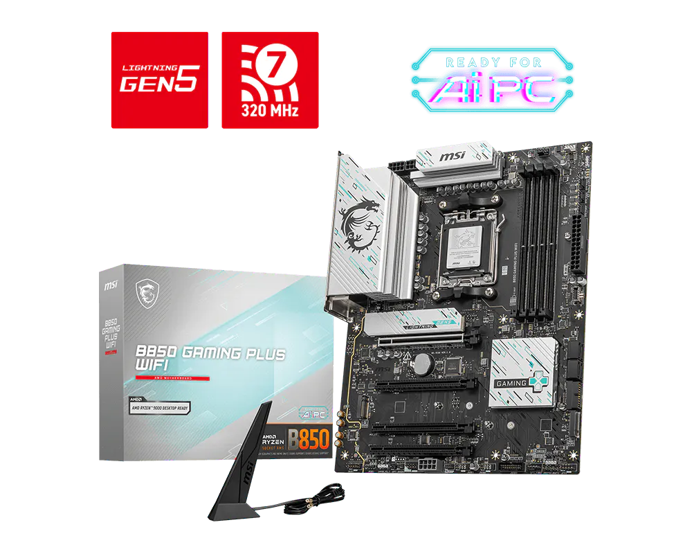B850 GAMING PLUS | Gaming Motherboards｜Best Motherboard for AI PC
