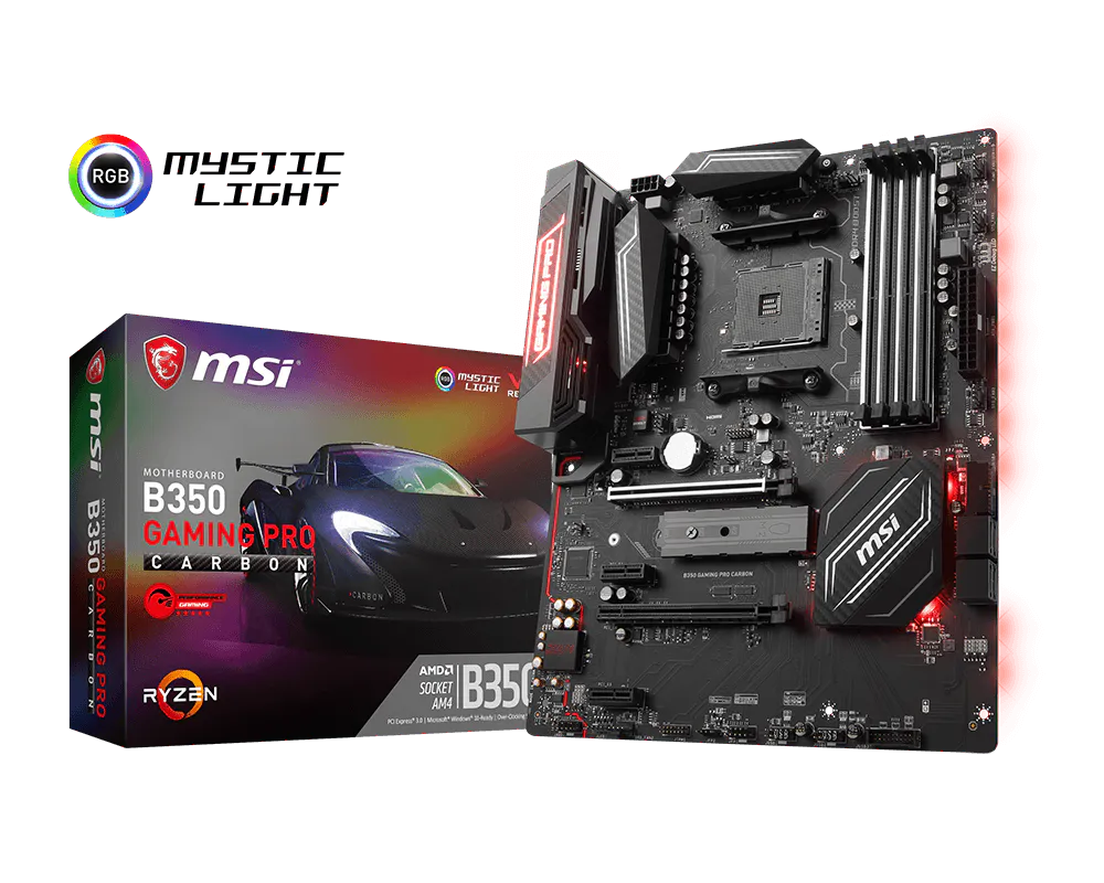 Specification B350 GAMING PRO CARBON | MSI USA
