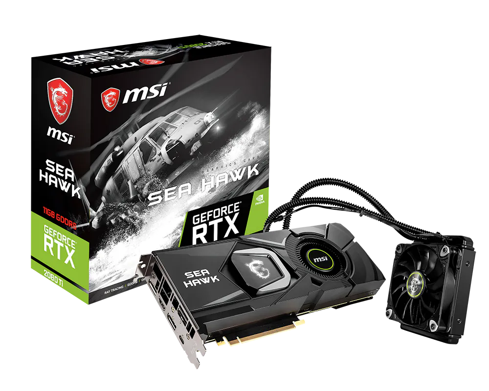 Specification GeForce RTX 2080 Ti SEA HAWK X | MSI Global - The
