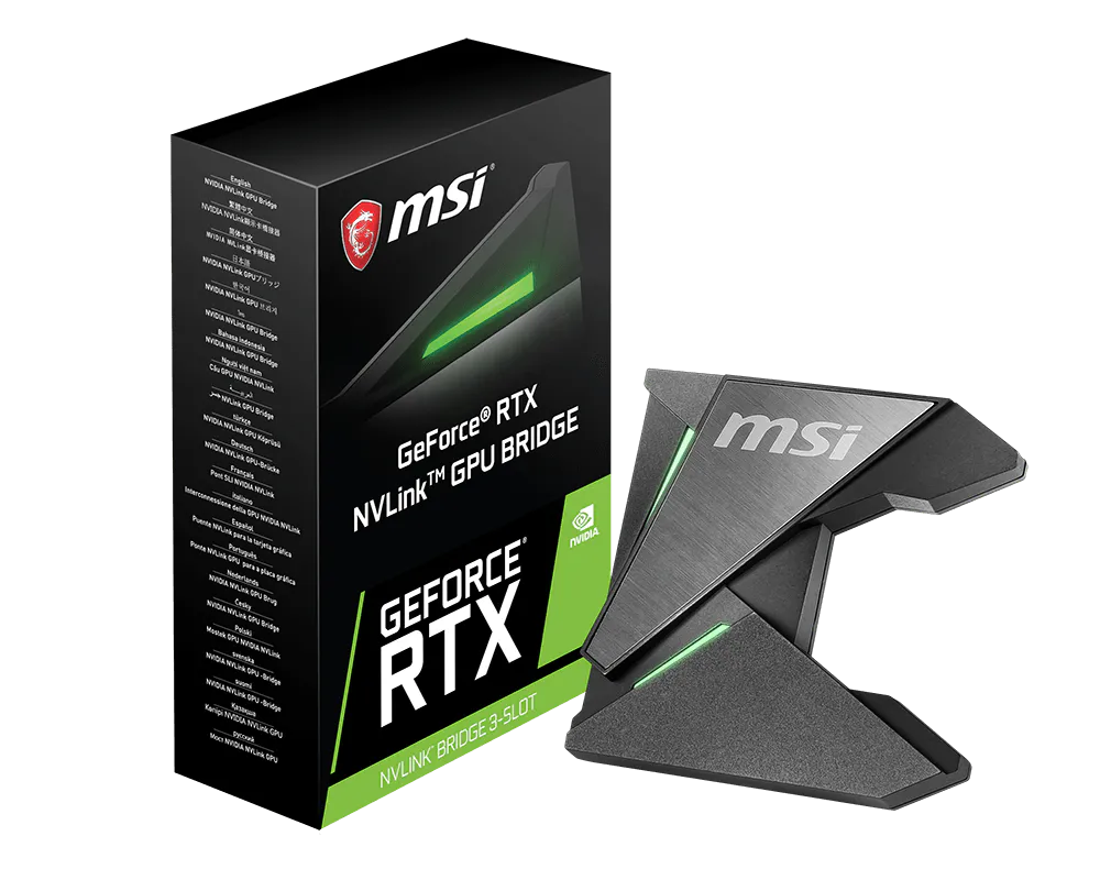 Specification NVLink GPU Bridge | MSI USA