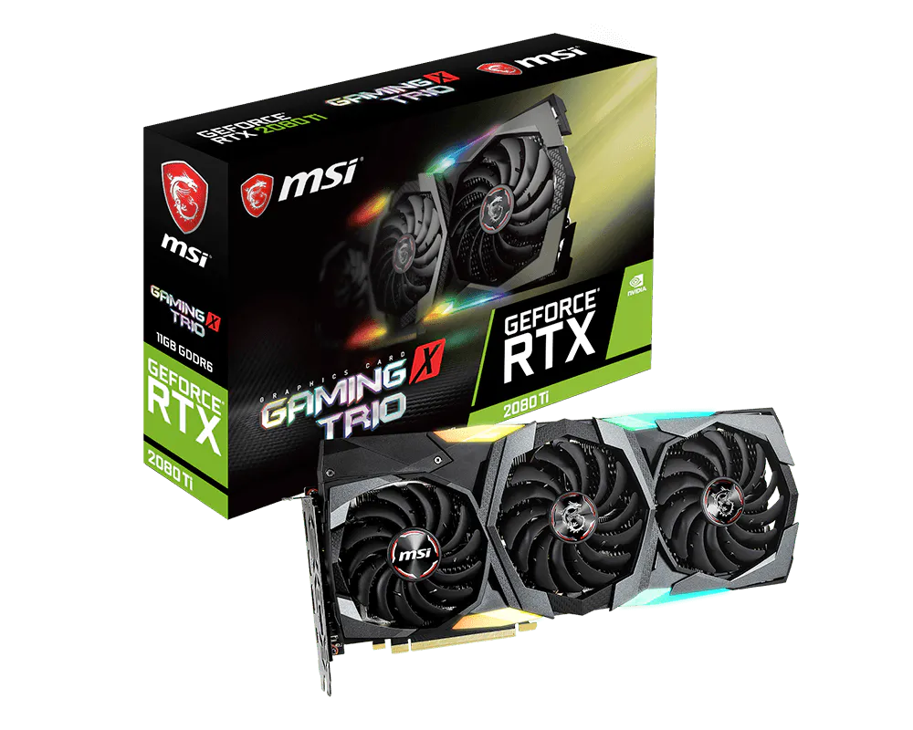Specification GeForce RTX 2080 Ti GAMING X TRIO | MSI Global - The