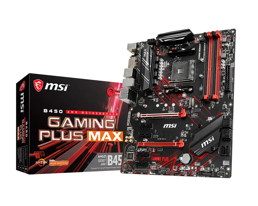 B450 GAMING PLUS MAX | Motherboard | MSI Global