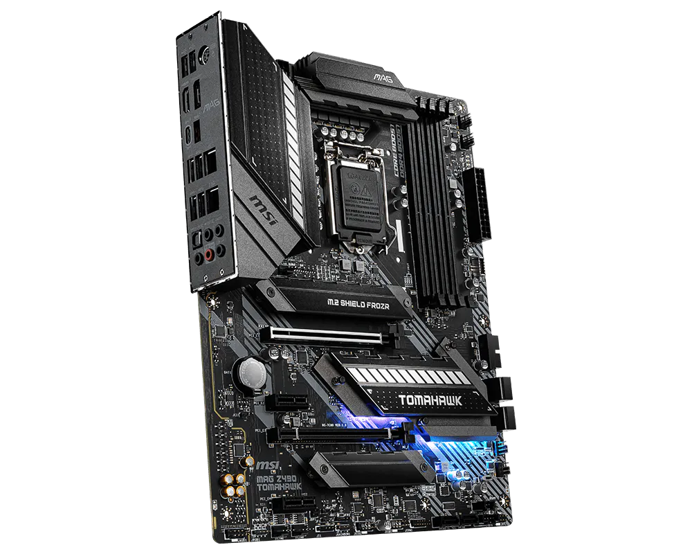 MSI MAG Z490 TOMAHAWK ATX Gaming Motherboard (10th Gen Intel Core