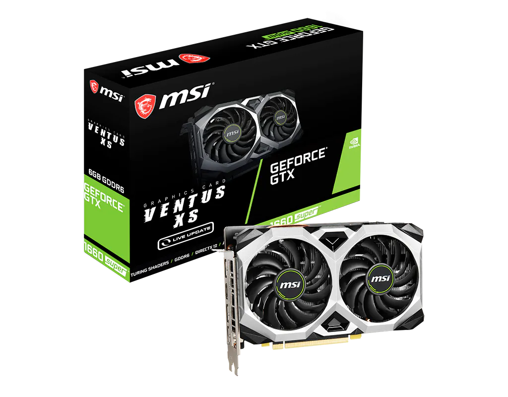 MSI GeForce GTX 1660 SUPER VENTUS XS