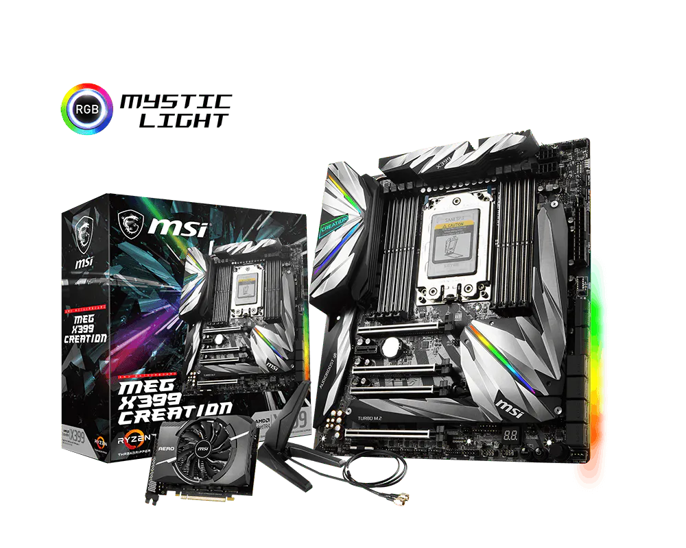 Specification MEG X399 CREATION | エムエスアイコンピュータージャパン