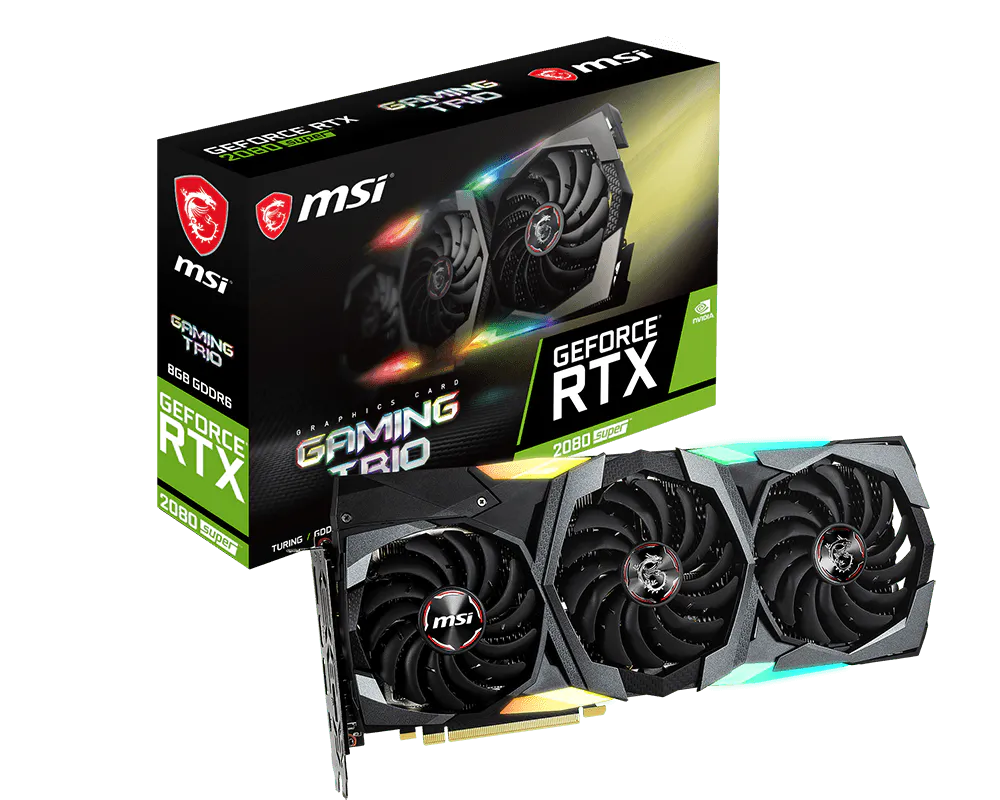 MSI GeForce RTX 2080 SUPER GAMING TRIO