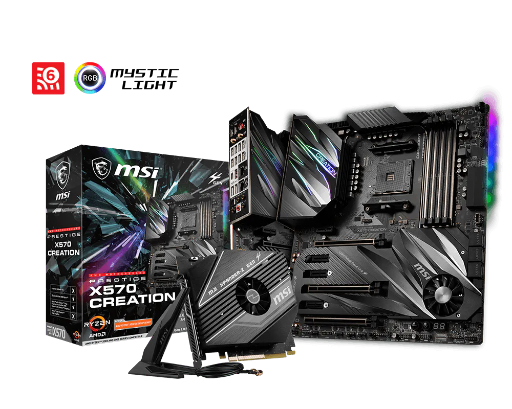 PRESTIGE X570 CREATION | Motherboard | MSI Global