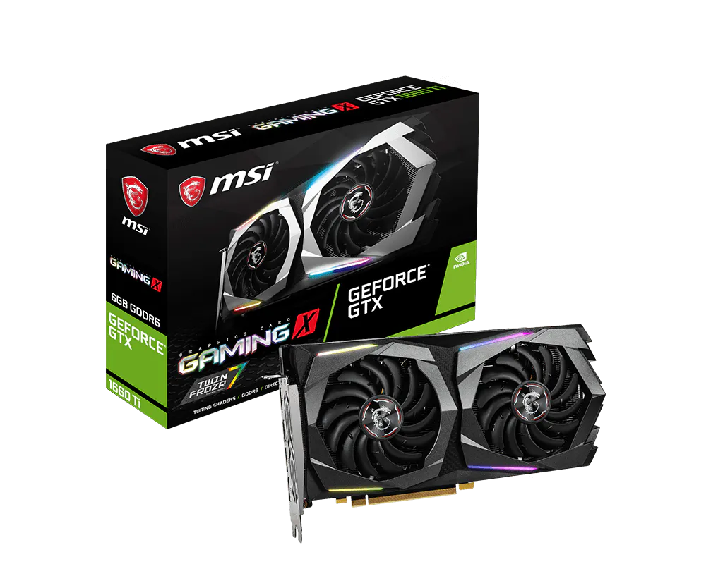 GeForce GTX 1660 Ti GAMING X 6G