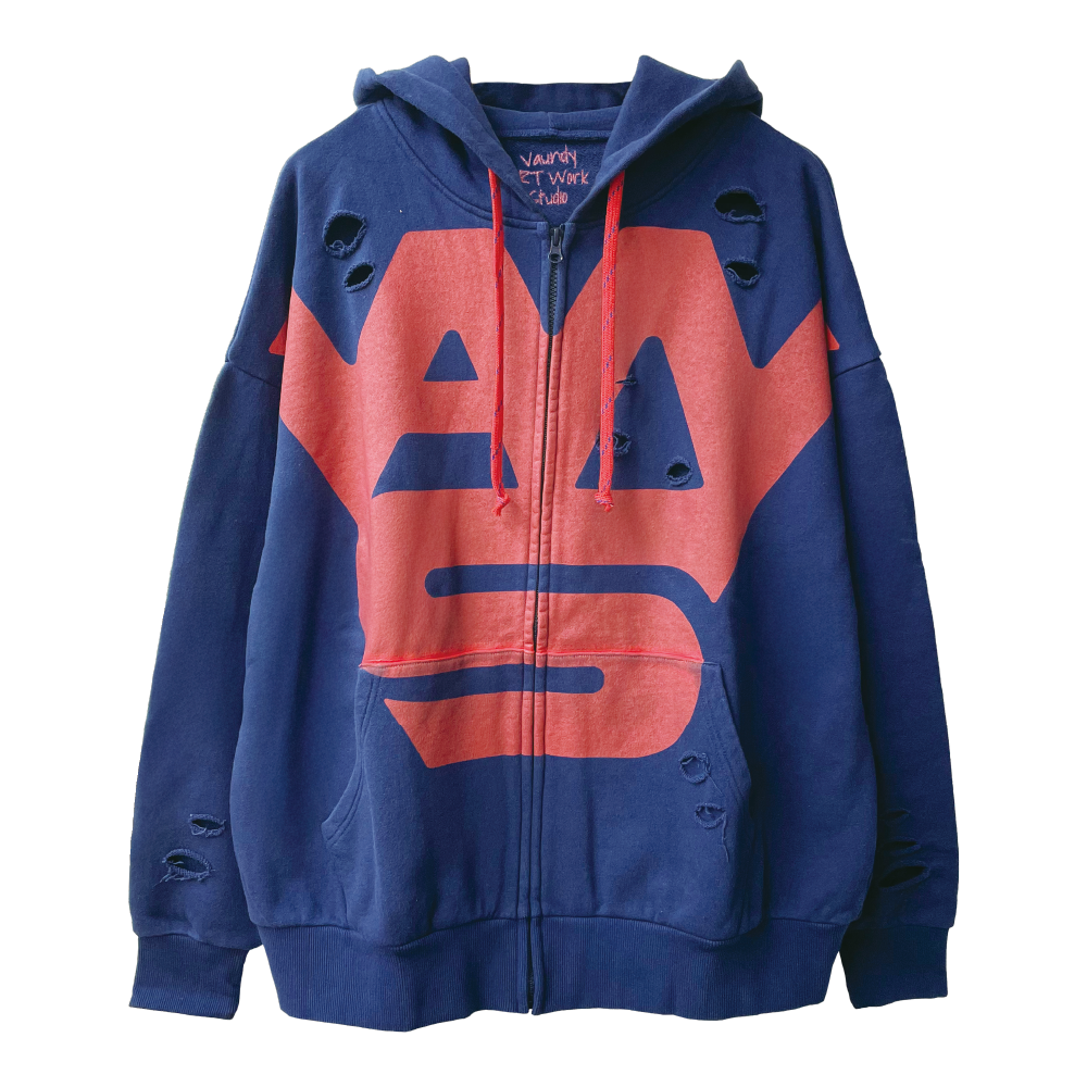 商品詳細ページ | Vaundy ONLINE STORE | VAWS Logo Hoodie [Navy]