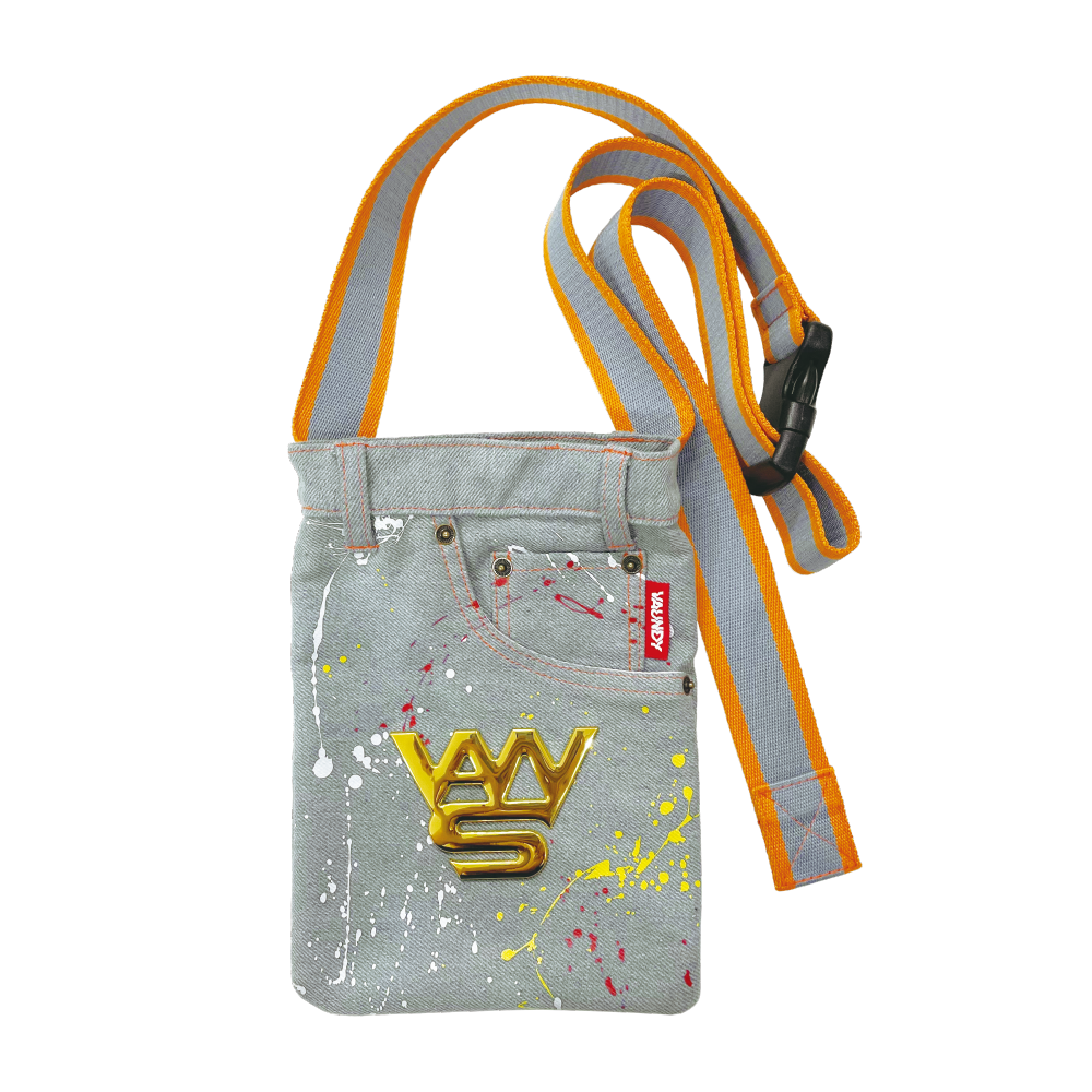 商品詳細ページ | Vaundy ONLINE STORE | VAWS Logo pochette [Denim]