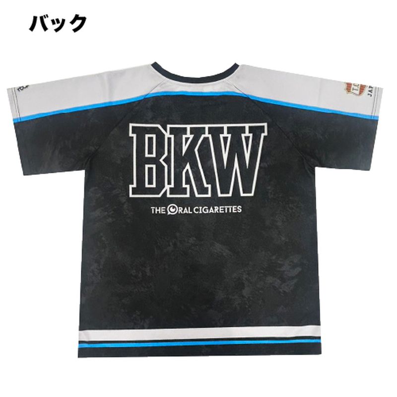 オーラル ユニフォームTシャツ THE ORAL CIGARETTES BKW!!オリジナル