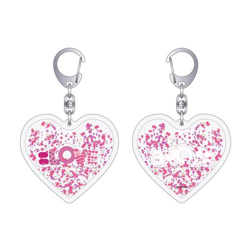 LOVE SONG ラブソング 2連アクリルキーホルダー セブンネット限定