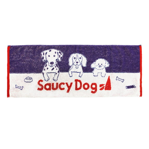 商品詳細ページ | Saucy Dog Online Shop | わんこジャガードタオル