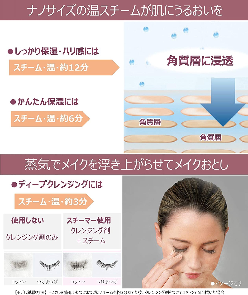 Panasonic(パナソニック) スチーマー ナノケア EH-SA3Aの悪い口コミ