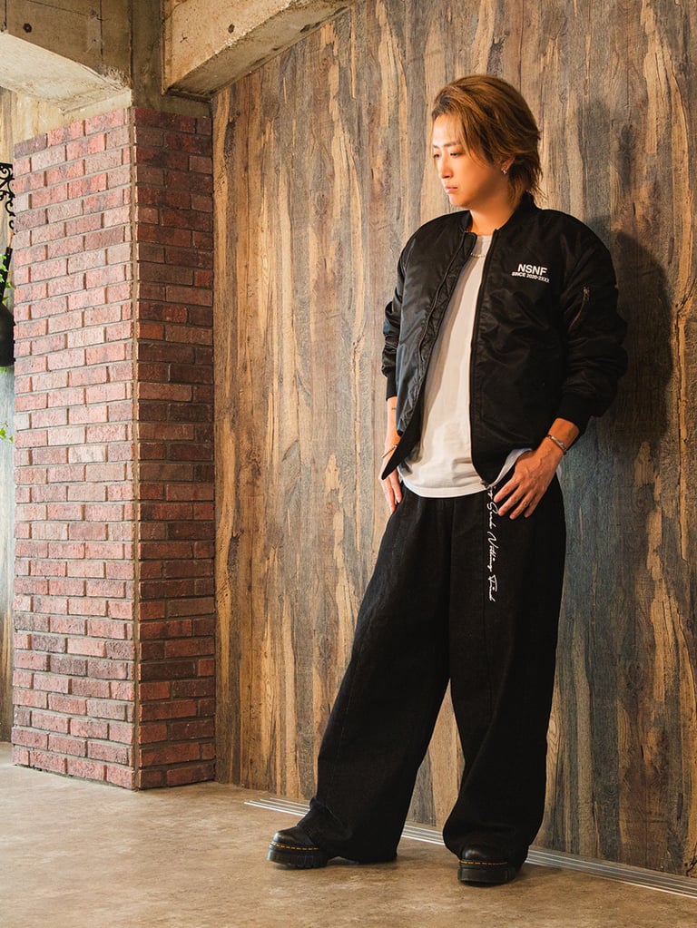 Logo Wide Denim Pants - #06 COLLECTION - ARCHIVE | シド 明希が表現