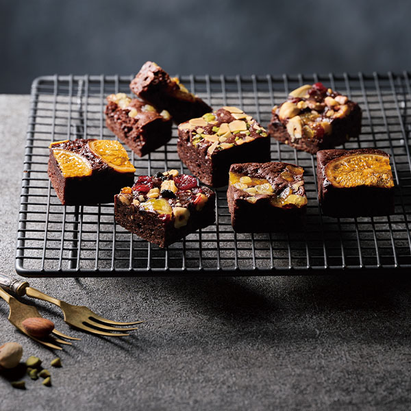 ホシフルーツ ナッツとドライフルーツの贅沢ブラウニー 12個[HFNB-12