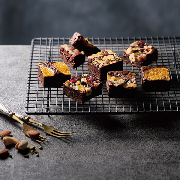ホシフルーツ ナッツとドライフルーツの贅沢ブラウニー 20個[HFNB-20