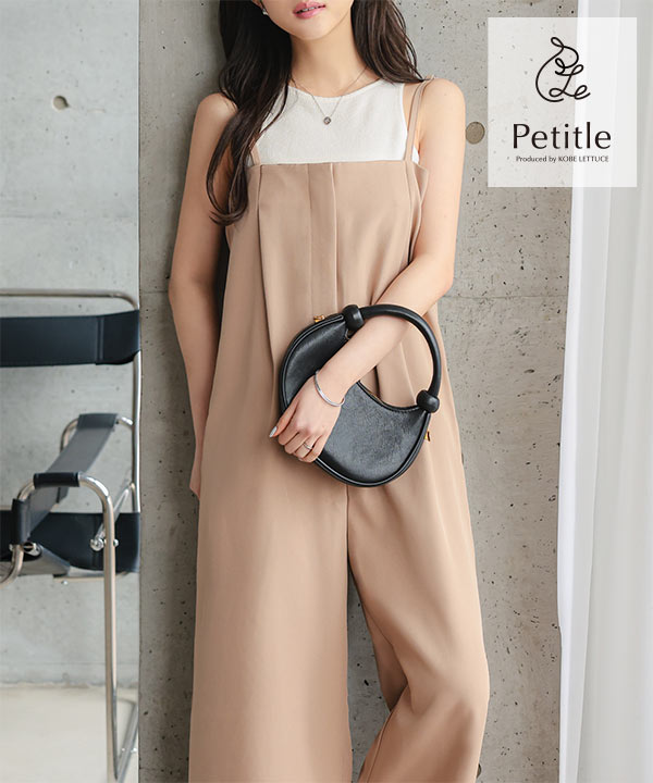 Petitle / プチレ ] タック切り替えキャミサロペット [E3480