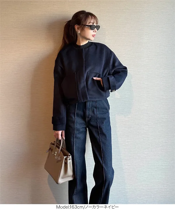 岡部あゆみさんコラボ ］選べる2タイプ ポケットデザインショート