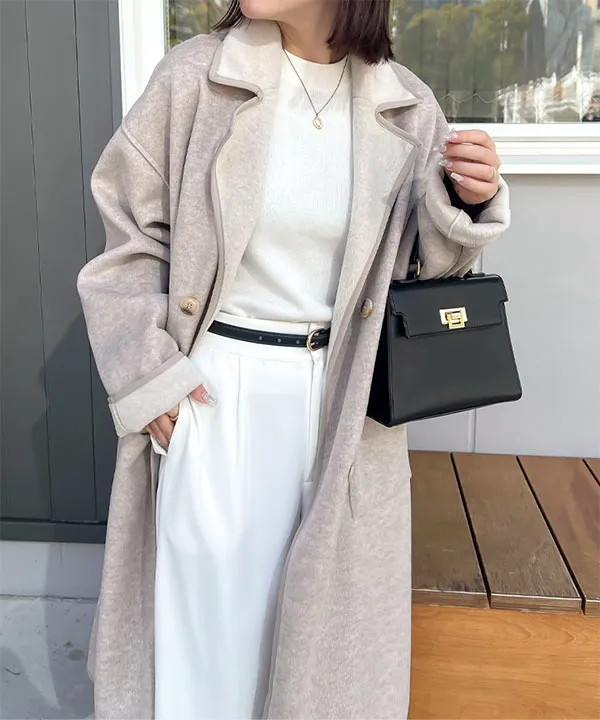 ダブルボタンリバーチェスターコート[K1364] | SALE！ - レディース