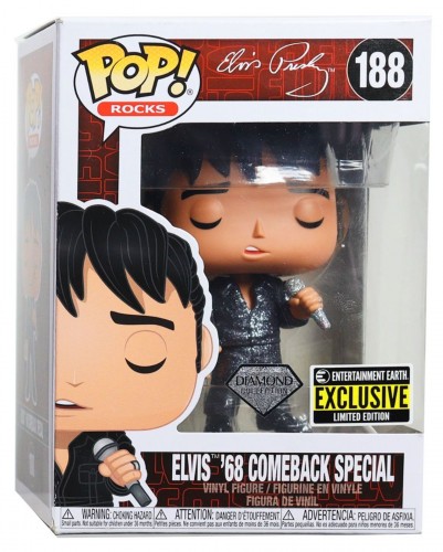 Funko Pop Elvis '68 Comeback Special - Exclusivo Entertainment