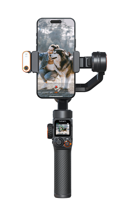 Hohem iSteady M7 | リモートプレビュー対応AIスマホジンバル