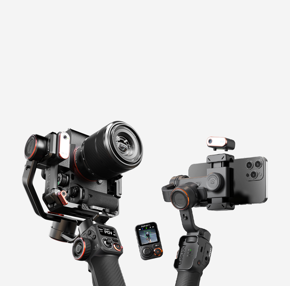 Hohem - 手持ちスマホ用ジンバル | カメラスタビライザー