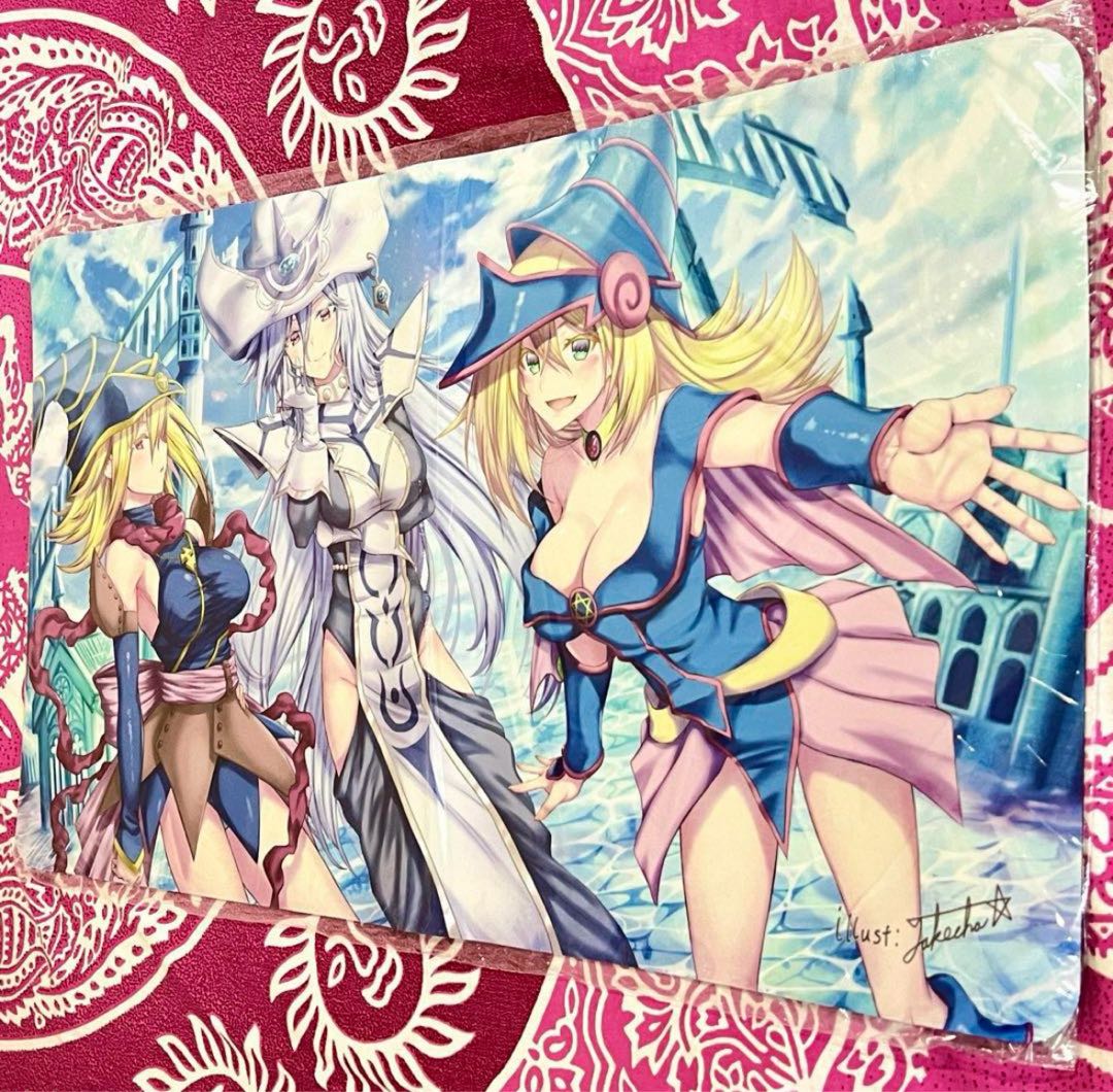 遊戯王 ブラックマジシャンガール BMG 竹茶工房 プレイマットの通販