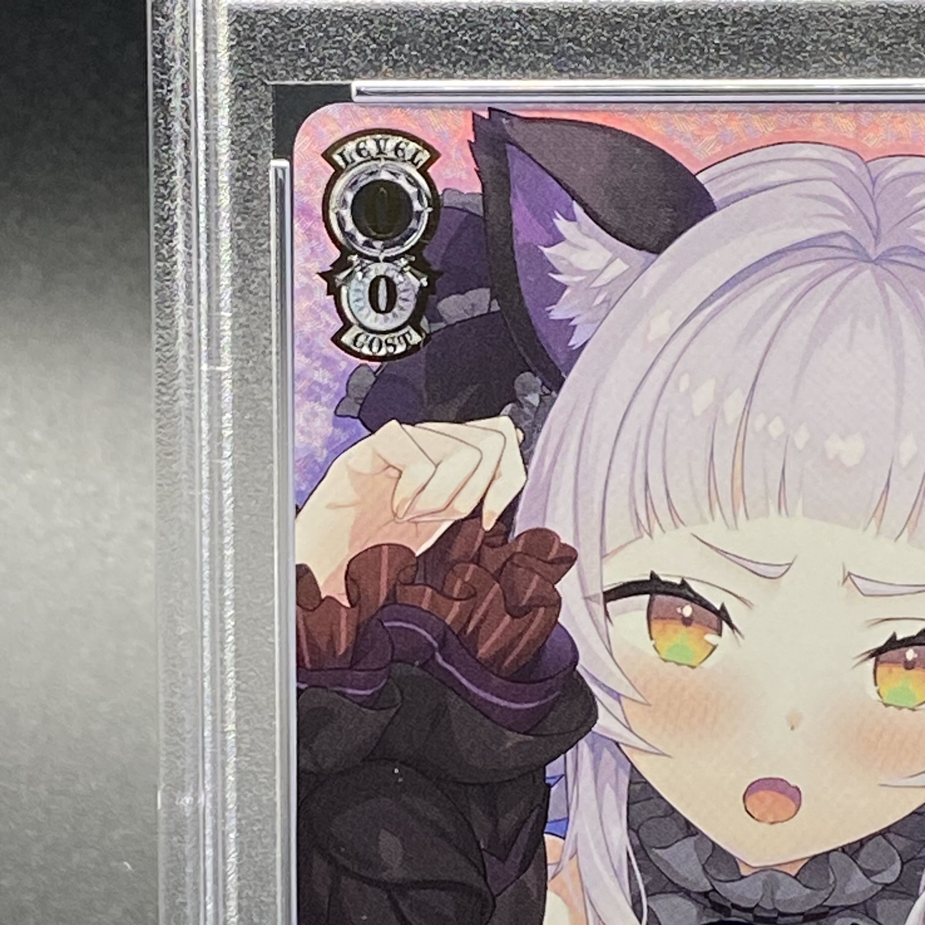 ネコミミモード 紫咲 シオン PSA10 サインカード ネコミミモード紫咲