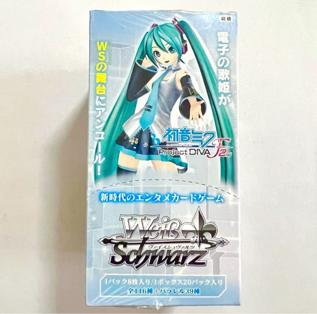 ヴァイスシュヴァルツ 初音ミクF 初版 新品未開封1box ボックス