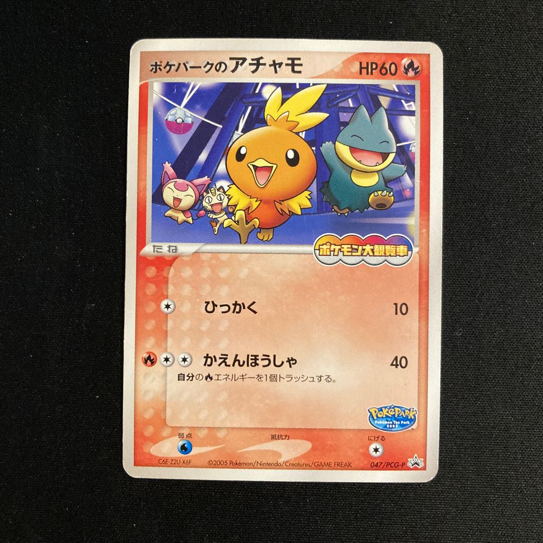 f173 ポケパークのアチャモ プロモ ポケモン大観覧車 ポケモン