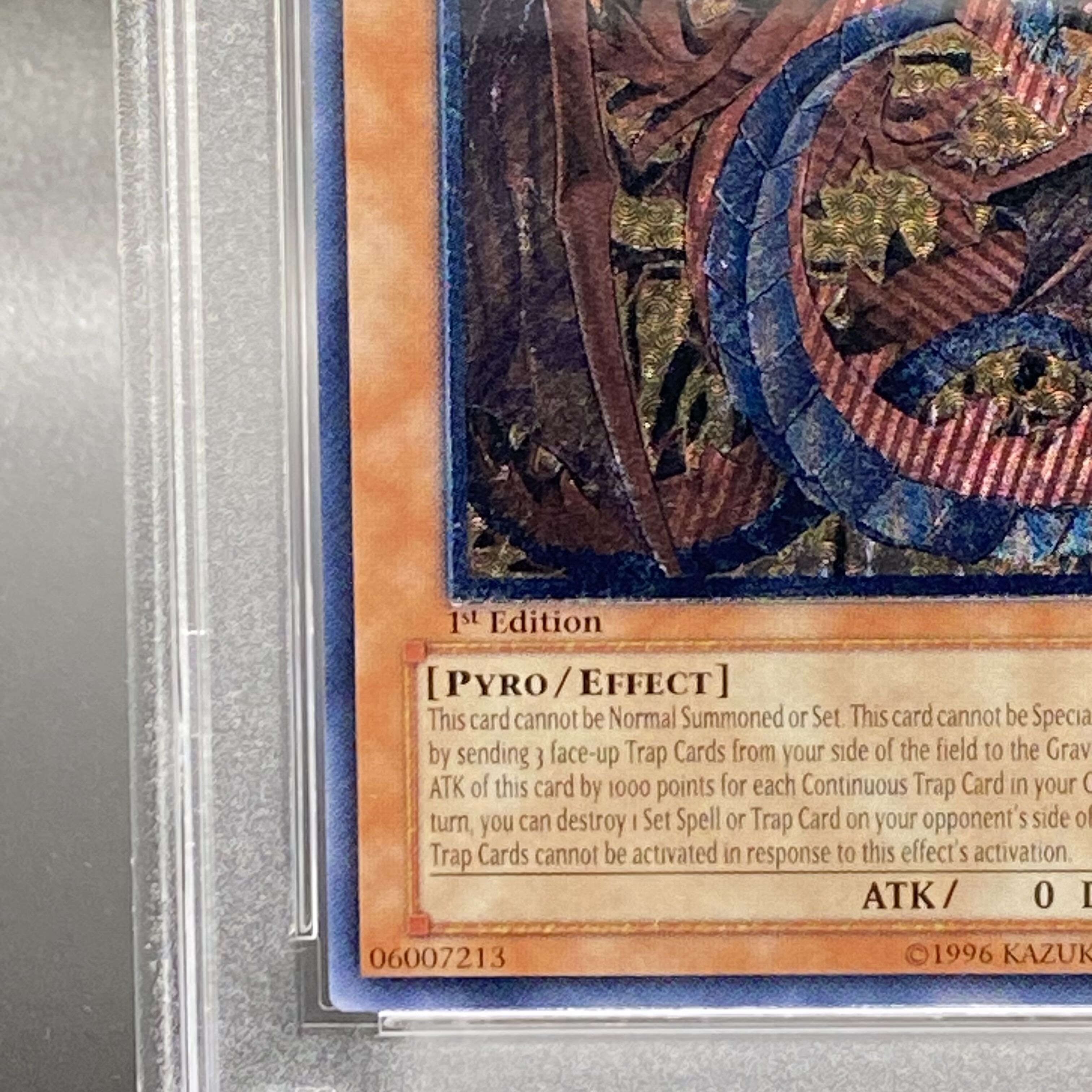 遊戯王 PSA9 SOI 神炎皇ウリア レリーフ アルティメットレア 三幻魔