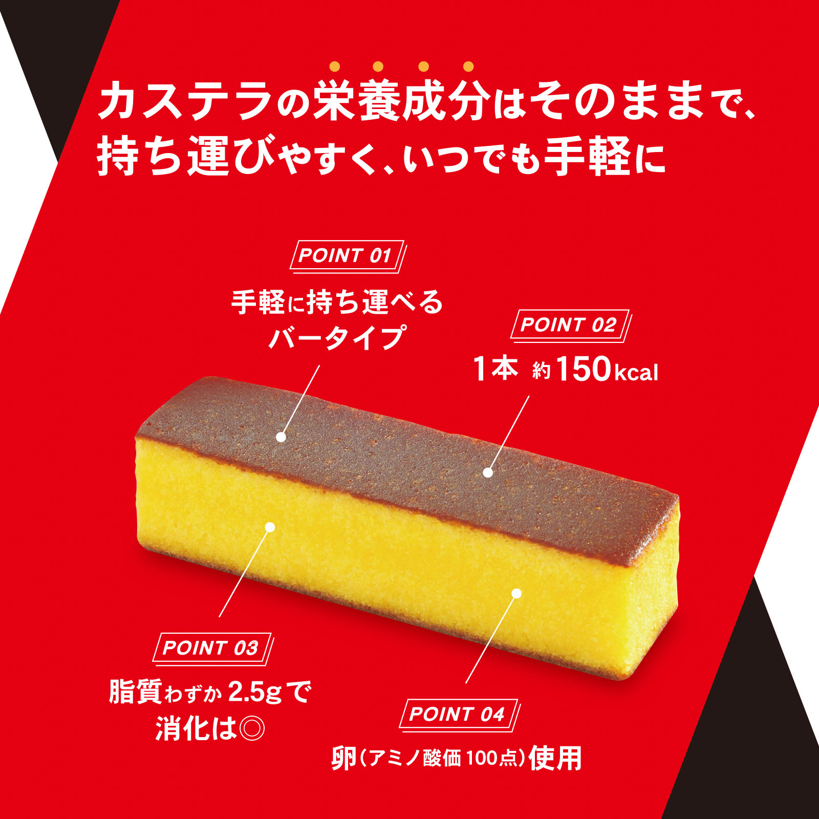 V!カステラ|【カステラの文明堂】WEBサイト&オンラインショップ