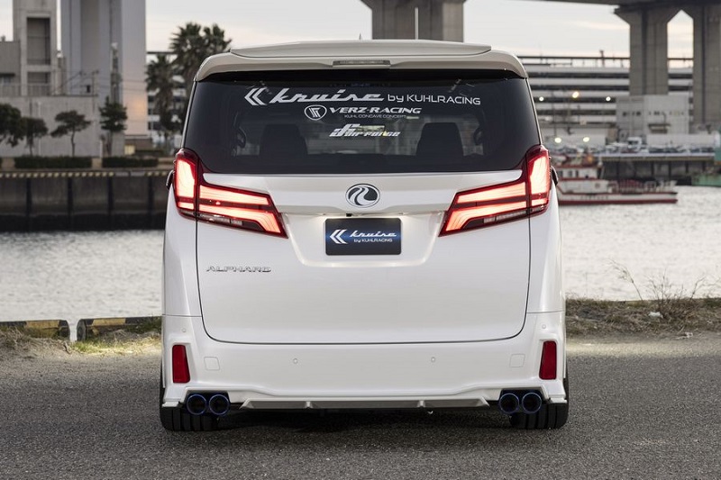 出荷】30系 アルファード後期 リアガーニッシュ ｜ KUHL(クール)