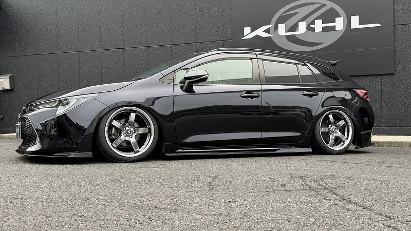祝！ご納車！カローラツーリング エアフォースエアサス×KUHLフル