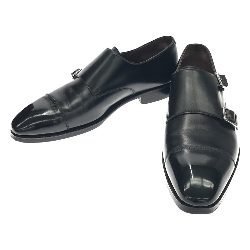 ダブルモンクストラップ レザーシューズ | ブランド古着の買取・委託