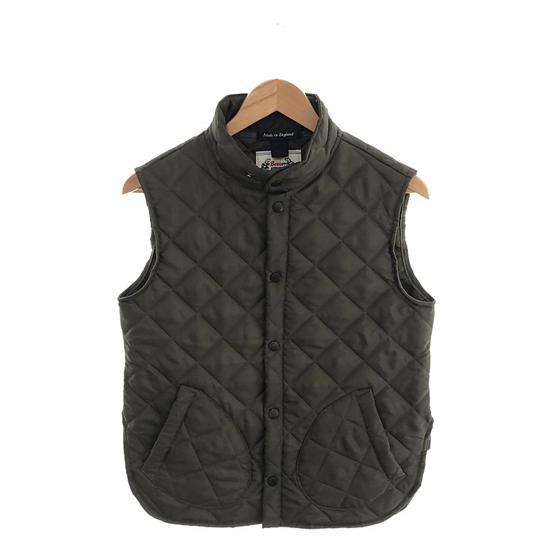 BEAVER キルティングベスト 英国製 サイズ34(S相当) Beaver of Bolton